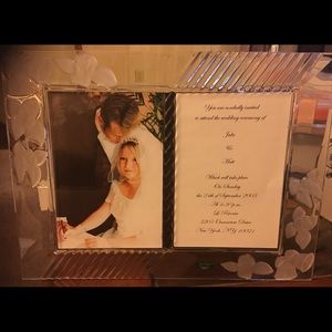 Godinger - crystal picture frame